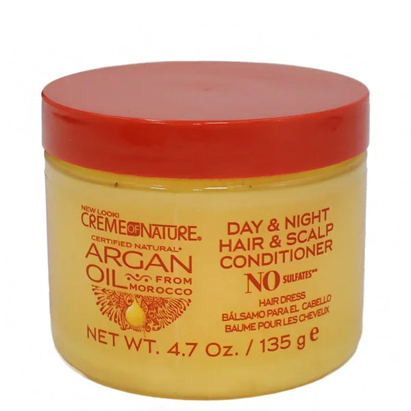 Creme of Nature Argan Oil Day & Night Hair & Scalp Conditioner 4.7oz