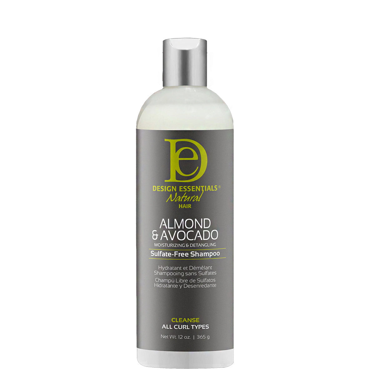 Design Essentials Almond & Avocado Sulfate-Free Shampoo 12oz