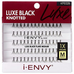 Kiss I-Envy KPE02B Luxe Black Knotted Individual Lashes