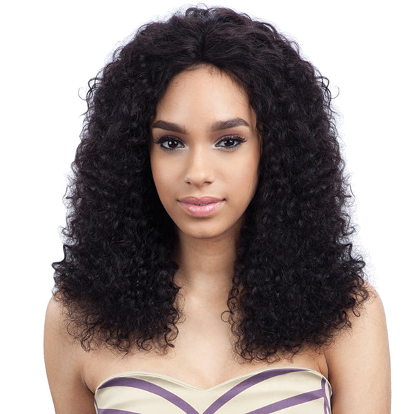 100% Unprocessed Brazilian Virgin Remy Hair - NAKED NATURE WET & WAVY DEEP WAVE 7PCS (10\/10\/12\/12\/14\/14 + Silk Base Closure)