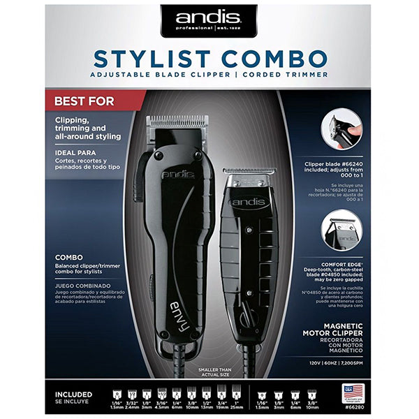 Andis Stylist Combo Envy Clipper  T-Outliner #66280 ::