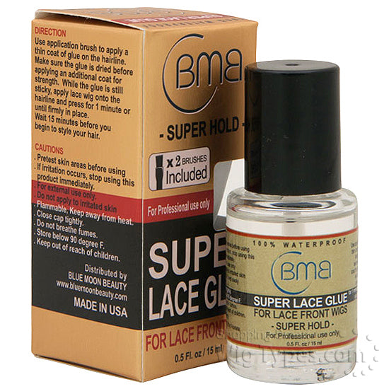 BMB SUPER LACE WIG GLUE 100% WATER PROOF, CRAZY HOLD 0.4 OZ