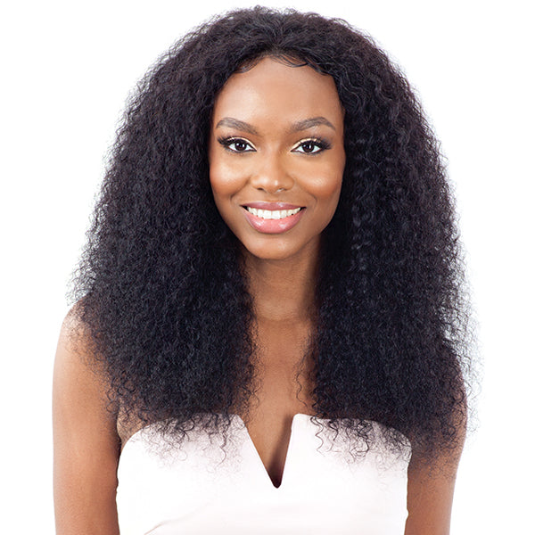 Naked 100% Brazilian WET & WAVY Natural Hair Lace Frontal Wig - BOHEMIAN CURL