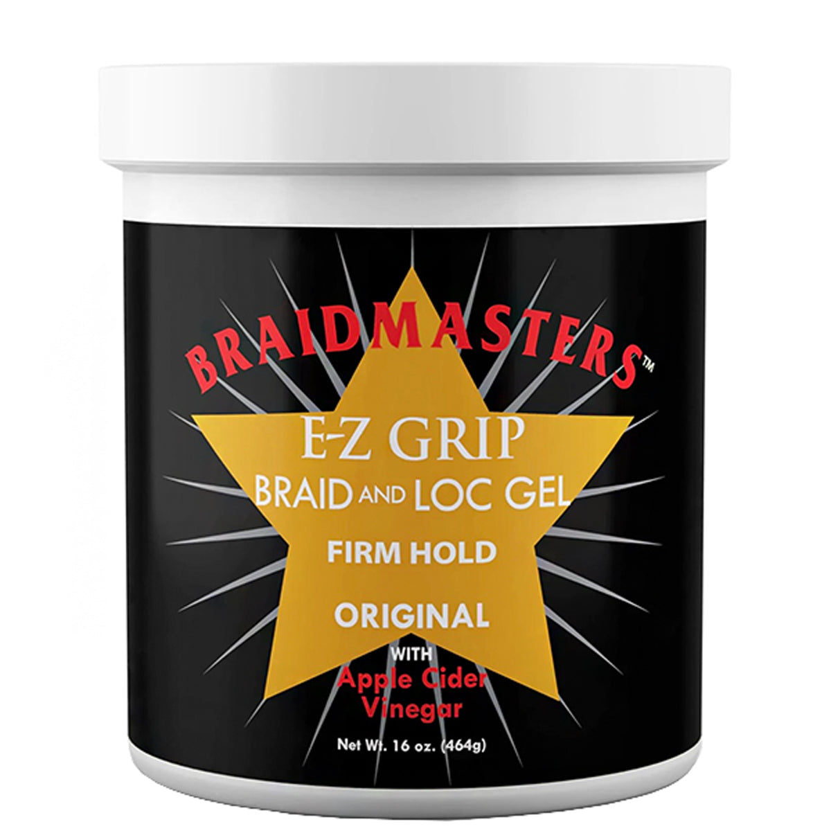 Braid Masters E-Z Grip Braid and Loc Gel 16oz - Firm Hold Original