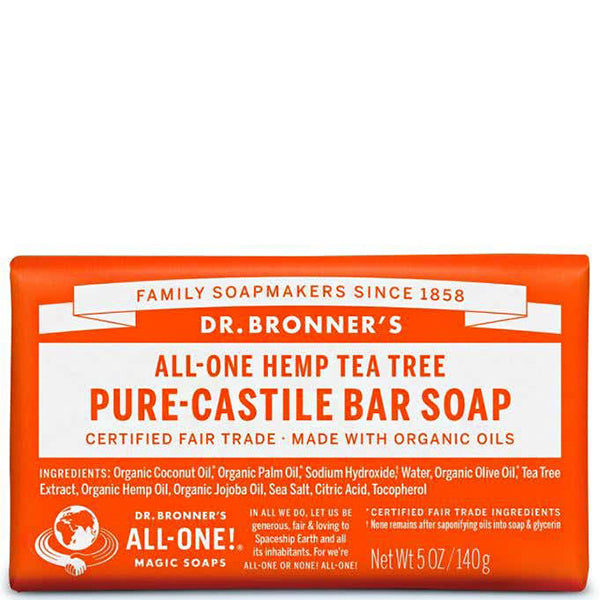 Dr. Bronner's Magic Soaps All-One Hemp Tea Tree Pure-Castile Soap