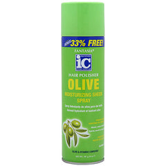 Fantasia IC Hair Polisher Olive Moisturizing Sheen Spray 14oz