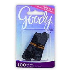 Goody #48259 100 Peices Ball Tip Hair Pins Black