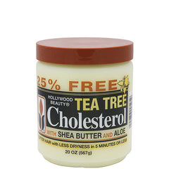 Hollywood Beauty Tea Tree Cholesterol with Shea Butter and Aloe 20oz