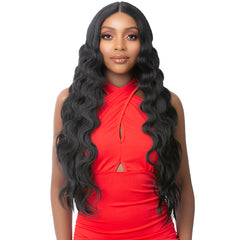 It's a Wig Synthetic Hair HD Lace Wig - HD LACE CRIMPED JUMBO HAIR 6