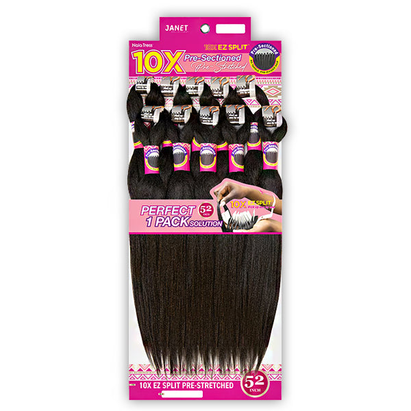 52 Synthetic Pre Stretched EZ Braiding Hair For Easy Braids And