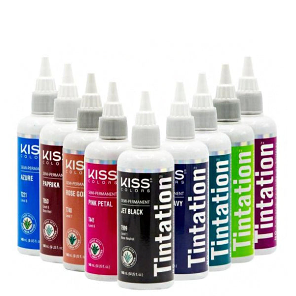 Kiss Hair Colors TXXX Semi-Permanent Tintation Hair Color 5oz