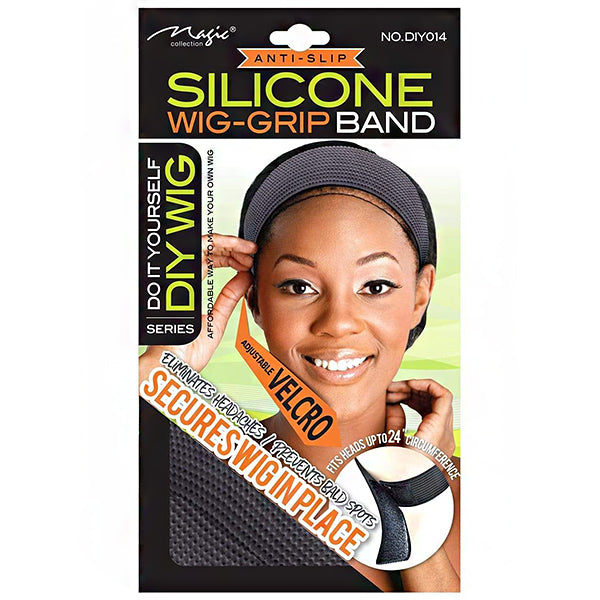 Magic Collection #DIY014 DIY WIG Silicone Wig grip band - Black