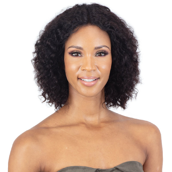 Mayde Beauty IT Girl 100% Human Hair Wet & Wavy HD Lace Front Wig - WW DEEP CURL 12