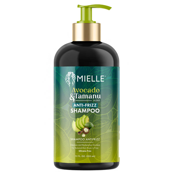 Mielle Avocado & Tamanu Anti-Frizz Shampoo 12oz