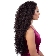 Motown Tress Quick n Easy Synthetic Hair Half Wig - QE CHLOE
