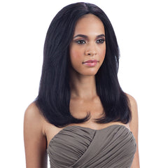 100% Unprocessed Brazilian Virgin Remy Hair - NAKED NATURE WET & WAVY BEACH CURL 7PCS (10\/10\/12\/12\/14\/14 + Silk Base Closure)