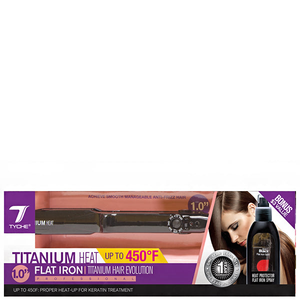 Nicka K New York #TTN-XX Tyche Titanium Heat Flat Iron