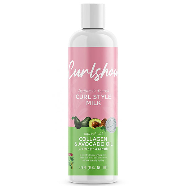 ORS Curlshow Curl Style Milk Infused with Collagen & Avocado Oil 16oz