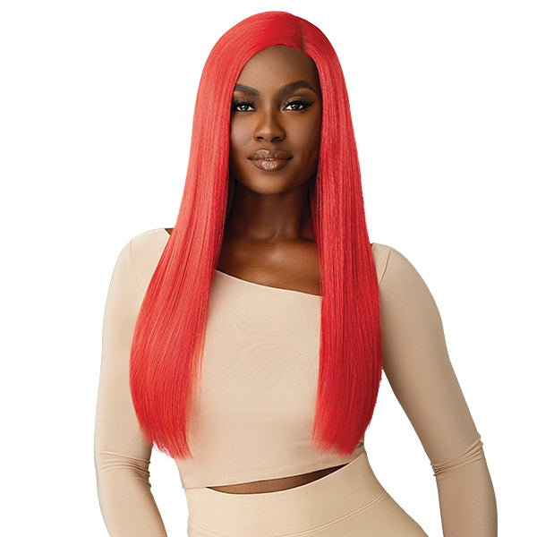 Outre synthetic lace front wig garnet hotsell
