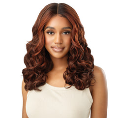 Outre Synthetic Hair HD Lace Front Wig - EVALEE