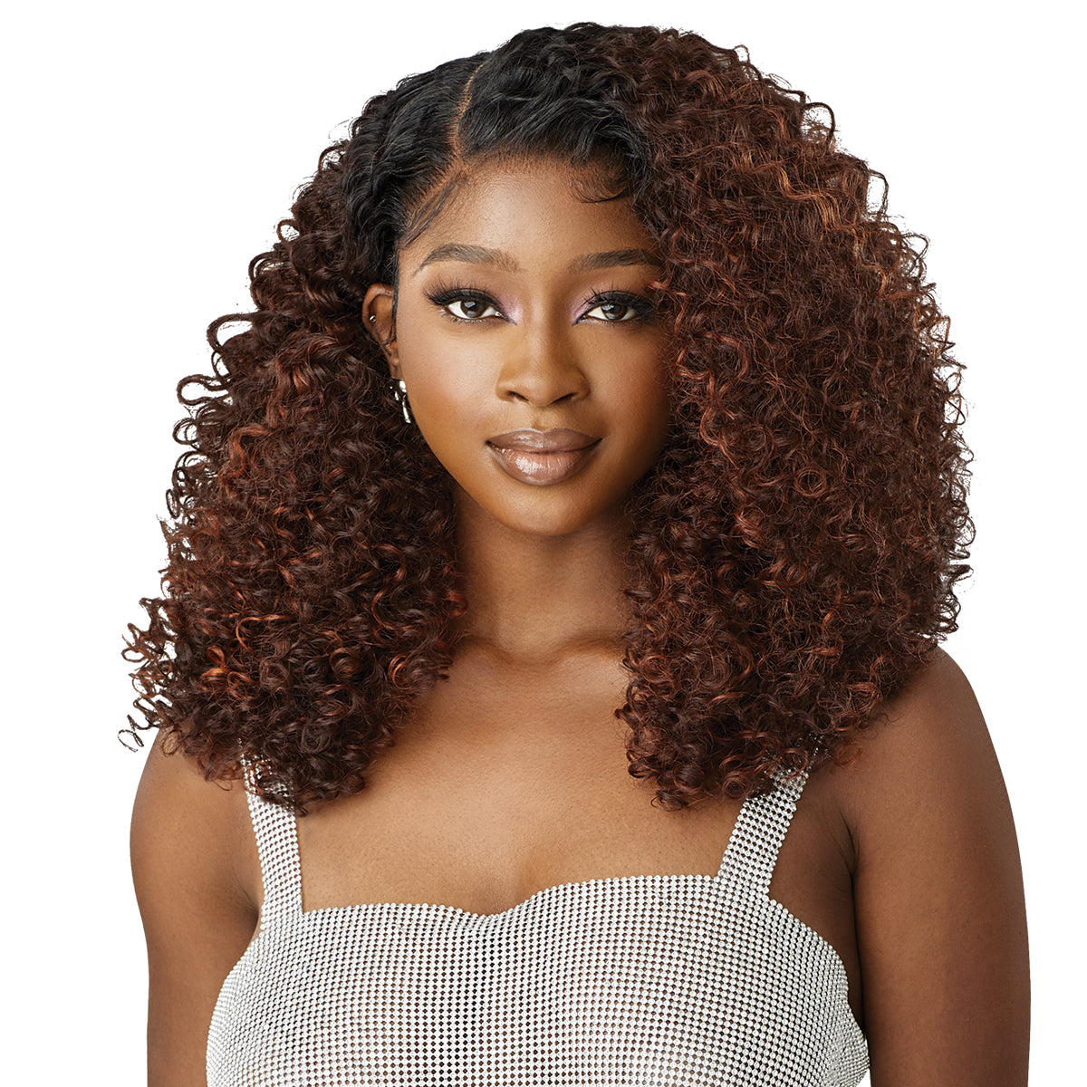 Outre Melted Hairline Swirlista Synthetic Glueless HD Lace Front Wig - SWIRL 103