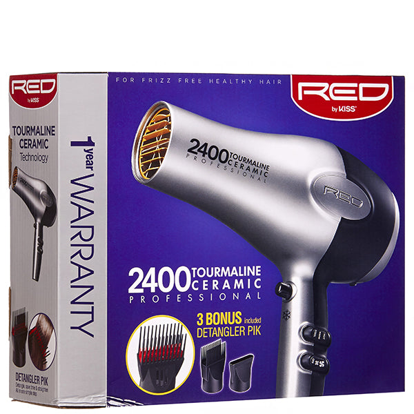 Red by Kiss 2400 Tourmaline Ceramic Hair Dryer BD05N