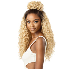 Outre 100% Human Hair Blend 360 HD Frontal Lace Wig - ROSHAN (13x6 lace frontal)