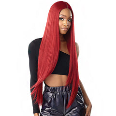 Sensationnel Shear Muse Red Krush Synthetic Hair Empress HD Lace Front Wig - SALISHA
