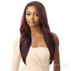 Outre Synthetic Hair HD Lace Front Wig - TEYONA