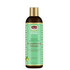 African Pride Feel It Formula Peppermint Rosemary & Sage Strengthening Shampoo 12oz
