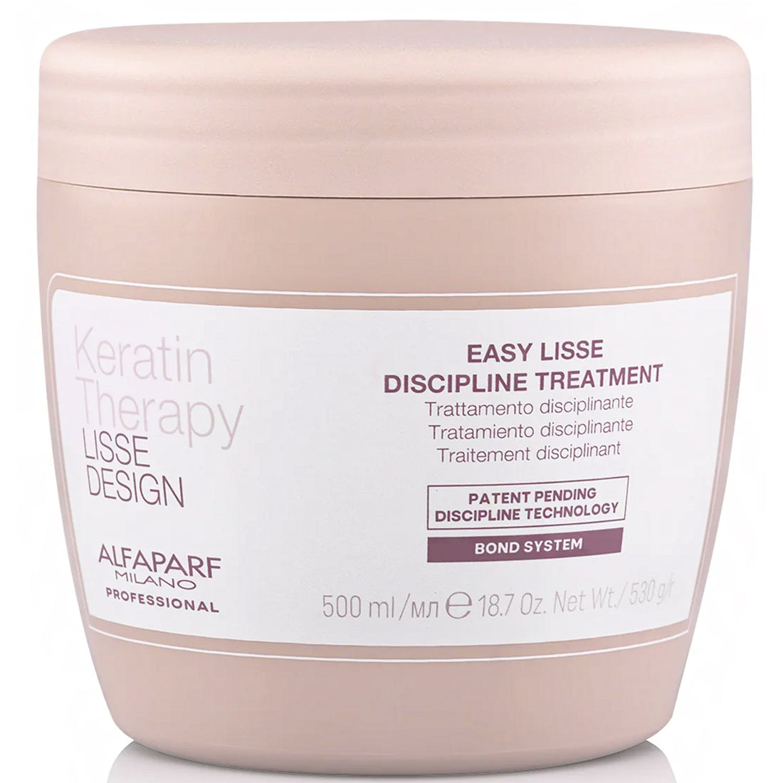 Alfaparf Milano Keratin Therapy Lisse Design Easy Lisse Discipline Treatment 18.7oz
