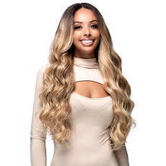 Bobbi Boss Human Hair Blend 13X4 Glueless HD Lace Wig - MBLF403 HANNIE