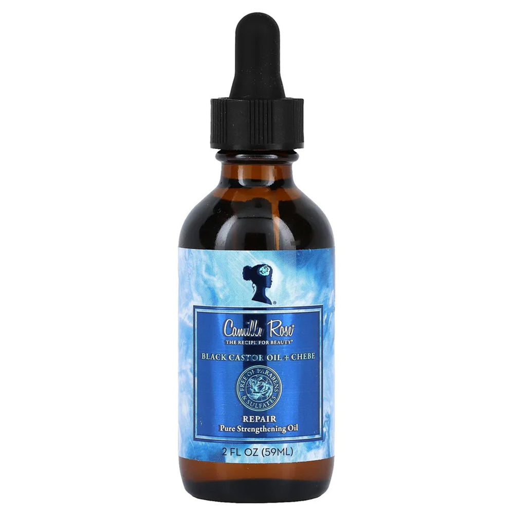Camille Rose Black Castor Oil + Chebe Repair Pure Strengthening Oil 2oz