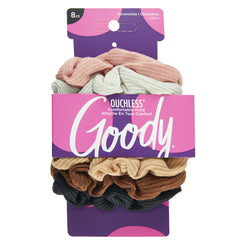 Goody #01800  Ouchless Comfort Hold Scrunchies 8PCS
