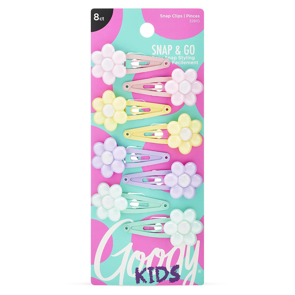 Goody Kids #32810 Snap & Go Snap Clips 8ct :: WigTypes.com