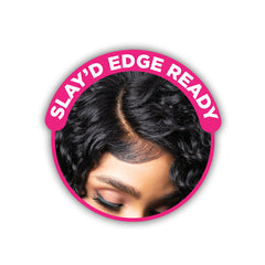 Harlem125 Slayce Synthetic Hair Glueless HD Lace Wig - SLY09