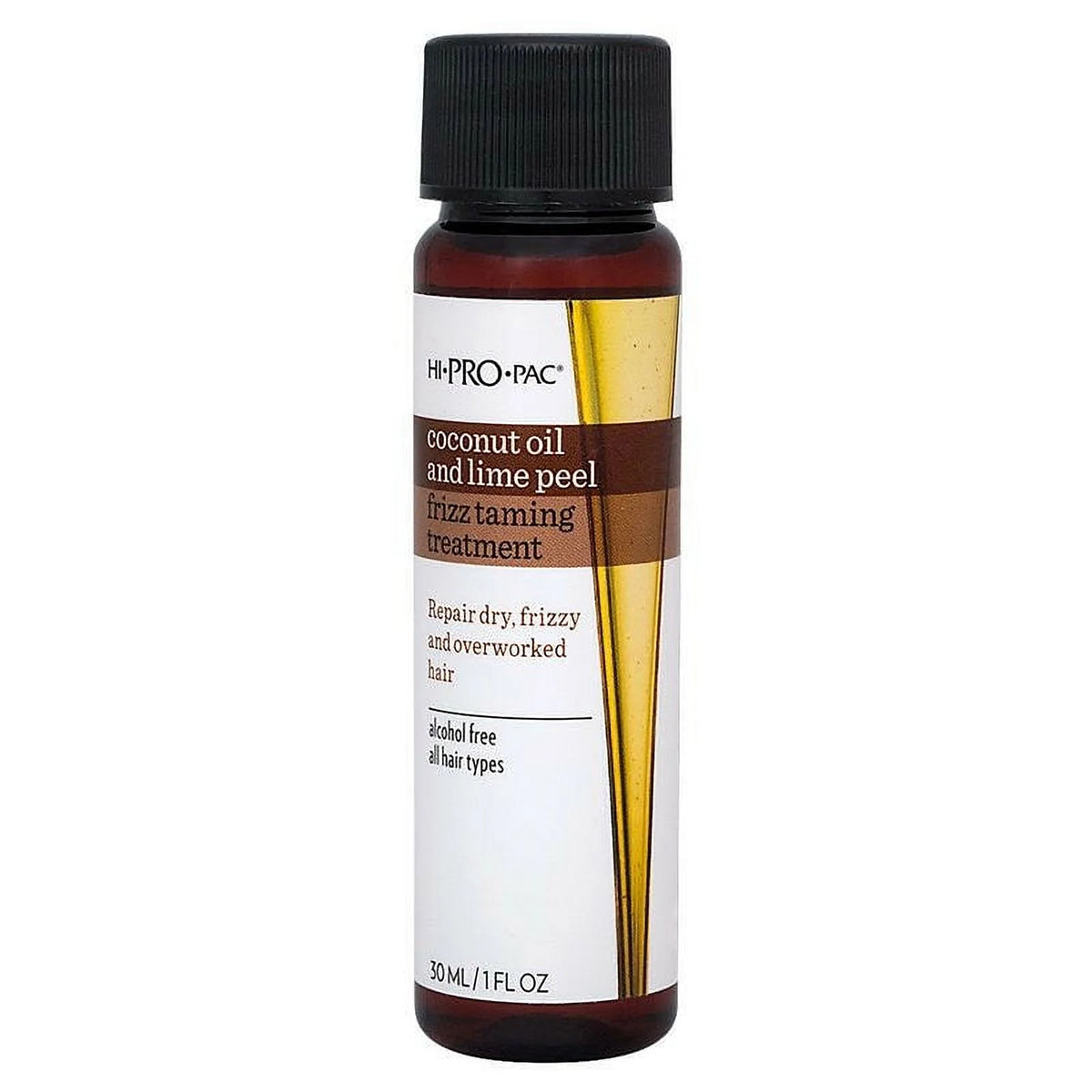 Hi Lift Pro Pac Hi-Pro-Pac Coconut Oil And Lime Peel Frizz Taming Treatment 1oz ...