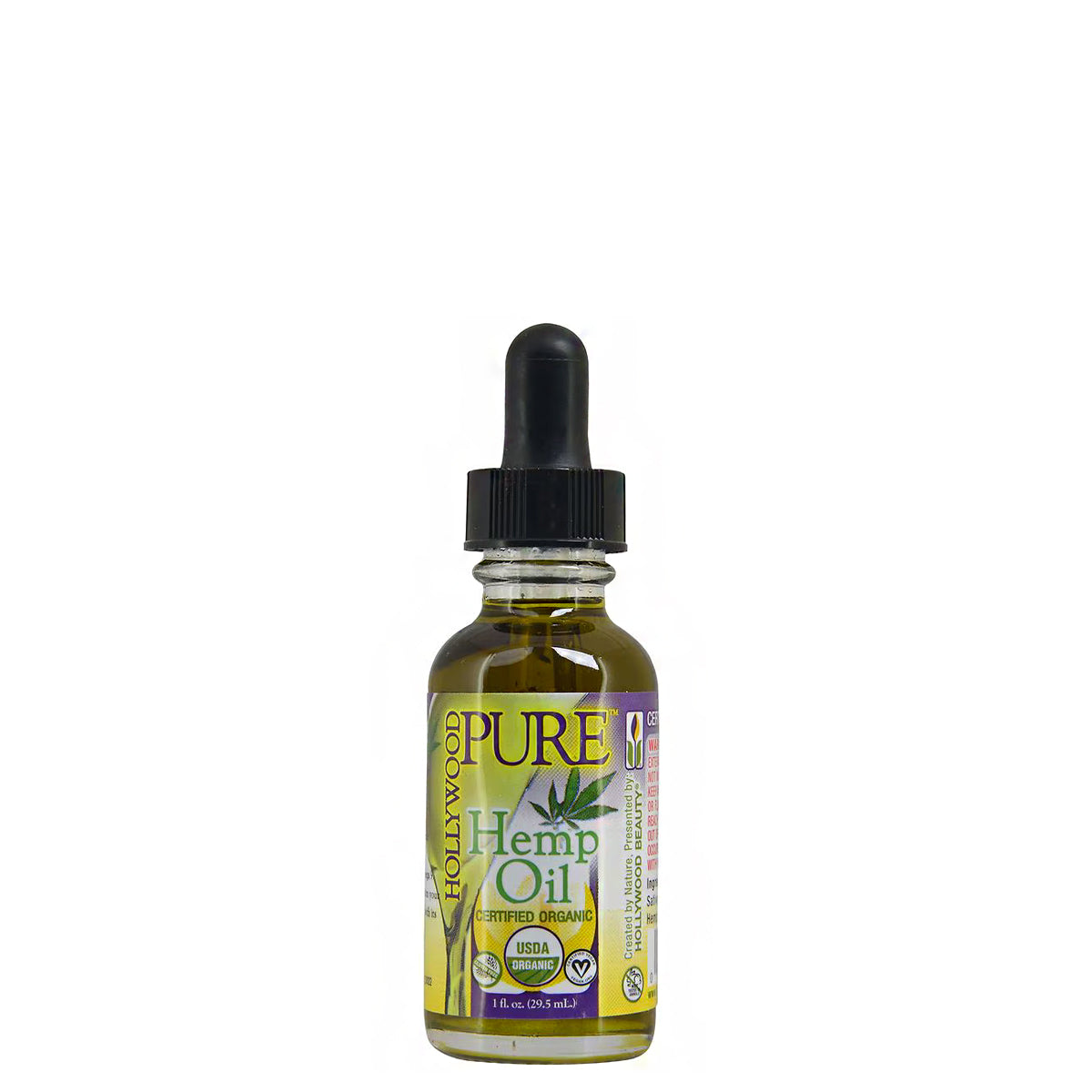 Hollywood Beauty Pure Hemp Oil 1oz