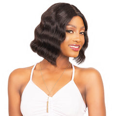 Janet Collection 100% Natural Virgin Remy Human Hair Deep Part Wig - KAMEL