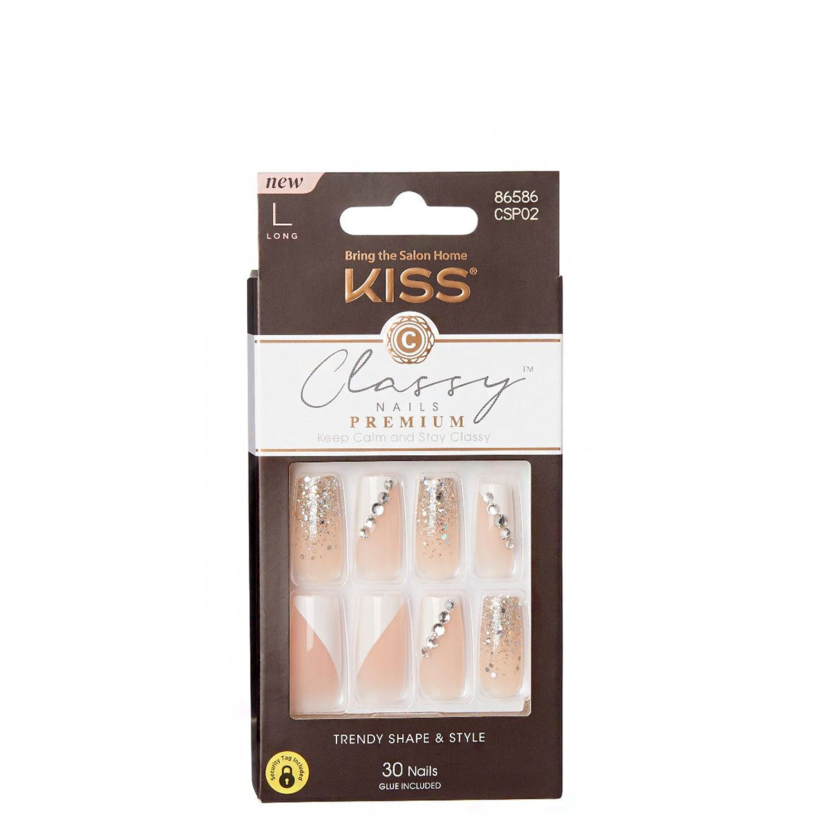 Kiss Classy Premium Nails #CSPXX