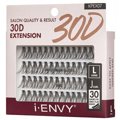 Kiss I-Envy KPEXXX 30D Extension J Cur Lashes