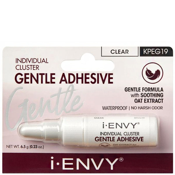 iENVY Individual Cluster - GENTLE ADHESIVE - Waterproof - CLEAR #KPEG19 0.23 oz (6.5 g)