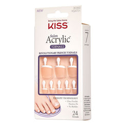 Kiss KSAT01 Salon Acrylic 24 Toenails