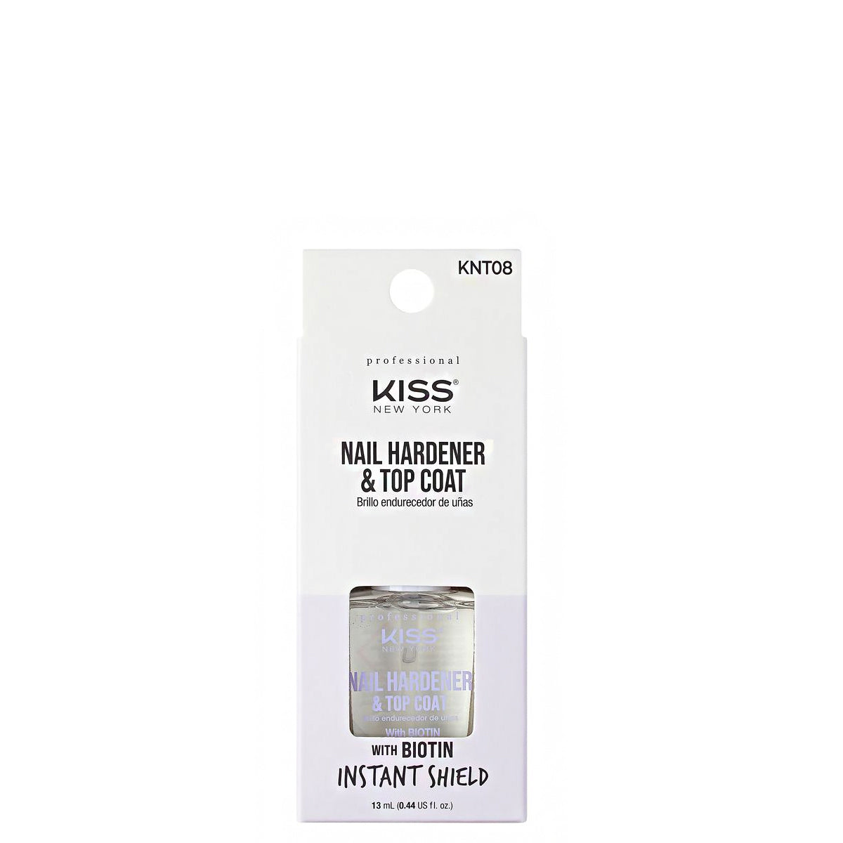 Kiss Nail Hardener & Top Coat #KNT08 13ml