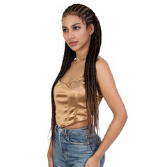 Motown Tress Whole Hand Tied Braid Lace Wig WLB FLOWER