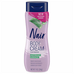 Nair Body Cream Hair Remover - Soothing Aloe & Water Lily 7.9oz