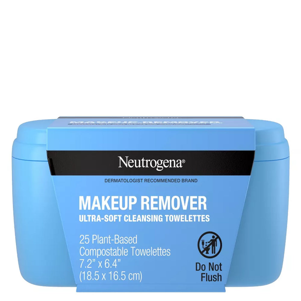Neutrogena Makeup Remover Cleansing Towelettes 25 Wipes