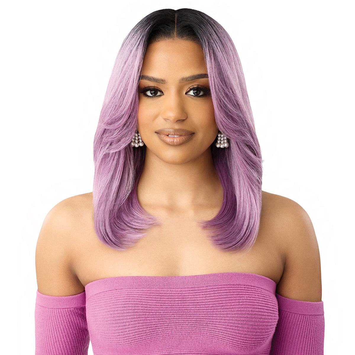 Outre Perfect Hairline Swoop Synthetic 13x4 Glueless HD Lace Frontal Wig - SWOOP 17