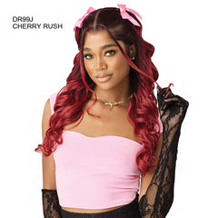 Outre Perfect Hairline True Frontal Synthetic Glueless 13x6 HD Lace Wig - PEAK 706