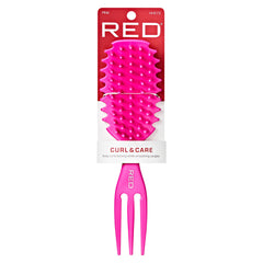 Red By Kiss HH273 Curl & Care Detangle Brush Pink